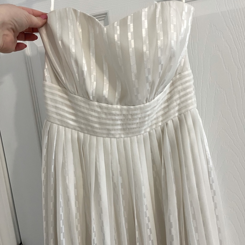 WHBM Strapless Dress